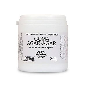GOMA AGAR AGAR 30G - ARCOLOR