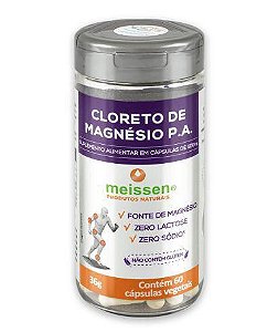 CLORETO DE MAGNÉSIO PA - 60CAP - MEISSEN