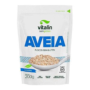 AVEIA FLOCOS SEM GLUTEN 200G VITALIN