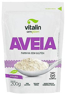 FARINHA DE AVEIA SEM GLÚTEN 200G VITALIN
