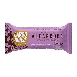 ALFARROBA C/ UVA PASSA - 13G - CAROB HOUSE