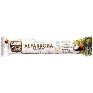 ALFARROBA C/ COCO 25G - CAROB HOUSE