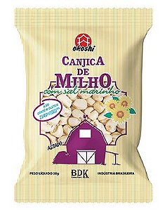 CANJICA DE MILHO COM SAL MARINHO - 50G - OKOSHI