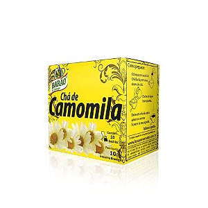 CHÁ CAMOMILA 10GR - 10 SACHES - BARÃO COTEGIPE