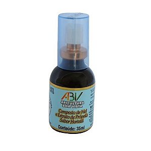 SPRAY COMPOSTO MEL PRÓPOLIS E HORTELÃ - 35ML - ABV