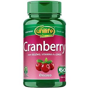 CRANBERRY SELENIO VITAMINA A ZINCO - 60C. 500MG - UNILIFE