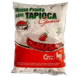 MASSA PRONTA PARA TAPIOCA GOMA - 1KG - PANTANAL