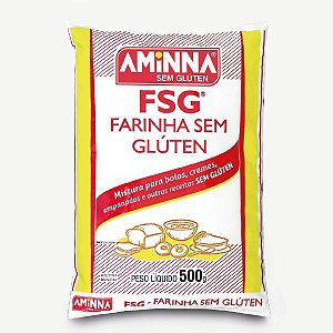 FARINHA SEM GLÚTEN - 500G - AMINNA