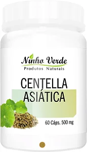 CENTELLA ASIÁTICA - 60 C. DE 500MG - NINHO VERDE