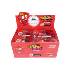 GELATINA FRAMBOESA ZERO AÇUCAR - 45G - TREMEN DINHA