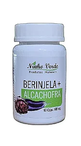 BERINJELA+ALCACHOFRA - 60C DE 500MG - NINHO VERDE