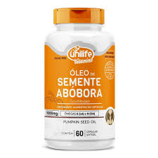 OLEO DE SEMENTE DE ABOBORA - 60 CAP 1000MG - UNILIFE