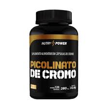 PICOLINATO DE CROMO - 120 CAPS - 250MG - NUTRY POWER