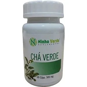 CHA VERDE - 60C - 500MG - NINHO VERDE