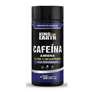 CAFEINA ANIDRA - 120C.500MG - KINGEARTH