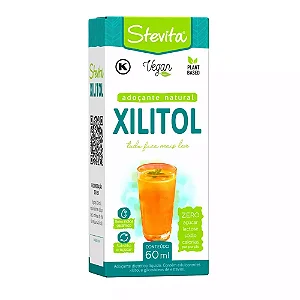 XILITOL ADOÇANTE LIQUIDO ADOÇANTE NATURAL- 60ML- STEVITA