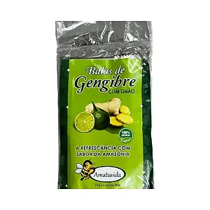 BALAS DE GENGIBRE C/ LIMAO - AMATUVIDA