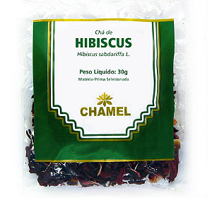 HIBISCO FLOR - 30GR - CHAMEL