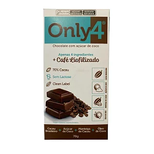 70% CAFE LIOFILIZADO-70G - ONLY4