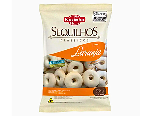 SEQUILHOS LARANJA - 300GR - NAZINHA