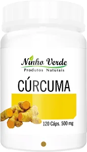 CURCUMA - 120C - 500MG - NINHO VERDE