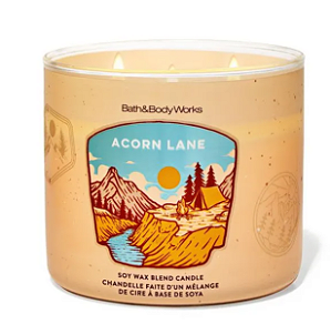 Vela aromática 3 pavios BBW - Acorn Lane - Original