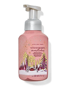 Sabonete em Espuma para as mão - Strawberry Snowflakes - BBW
