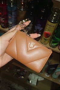 Porta Cartão Marrom Puffer VS Original