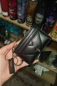 Porta cartão preto puffer VS Original