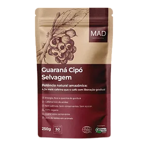 Guaraná Cipó Orgânico 250g MAD