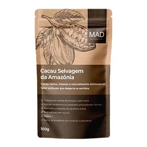 Cacau Selvagem da Amazônia em Pó 100g – MAD