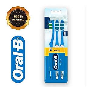 Escova Dental Média Oral-b 1-2-3 Leve 3 Pague 2 Unidades