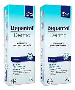 Kit 2x Bepantol Derma Creme Hidratante Multirrestaurador 20g