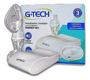Nebulizador Compressor G-tech Compact Dc1 Branco 100v/240v Branco