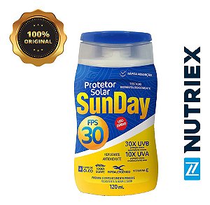 Protetor Solar Sunday Fps 30 Nutriex