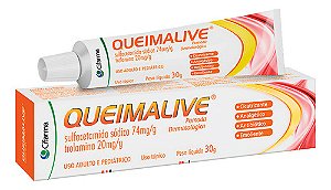 Queimalive Pomada Para Queimaduras 30g