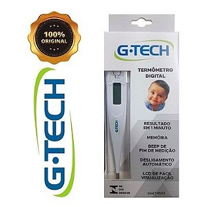 Termômetro Digital Axilar Febre G-tech Branco Th150