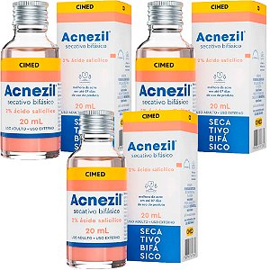 Acnezil Secativo Bifásico 20ml Ácido Salicílico 2% - Cimed