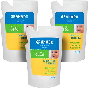 Granado Bebê Glicerina - Sabonete Líquido Refil 250ml
