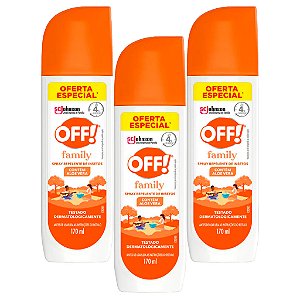 Repelente OFF! Family Spray 170ml