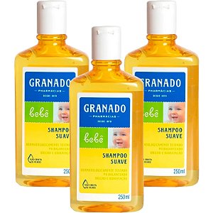 Shampoo Suave Bebe Tradicional 250ml - Granado