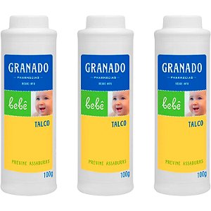 Talco Infantil Granado Bebê com 100g