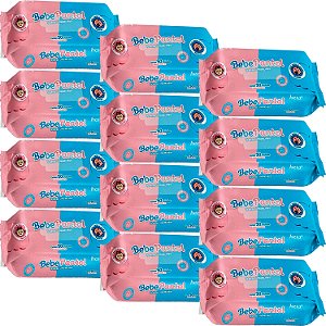Toalhas Umedecidas BebePantol 50 unidades Hera