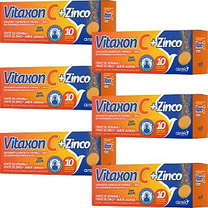 Vitamina C Vitaxon 1G + Zinco 10 Comprimidos Airela