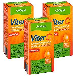 Viter C Gotas Sabor Caramelo 200mg/mL 20mL