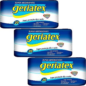 Absorvente Geriatrico Geriatex C/20 Unidades