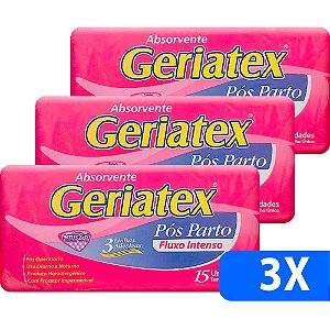 Absorvente Geriatrico Pos Parto C/15 unidades - Geriatex