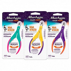 Alicate para Cutículas Merheje Touch Cores sortidas