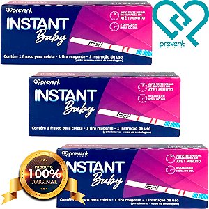 Instant Baby - Teste De Gravidez Tira - 1un Prevent