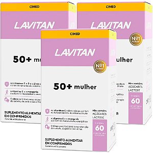 Polivitamínico Lavitan 50+ Mulher 60 cápsulas